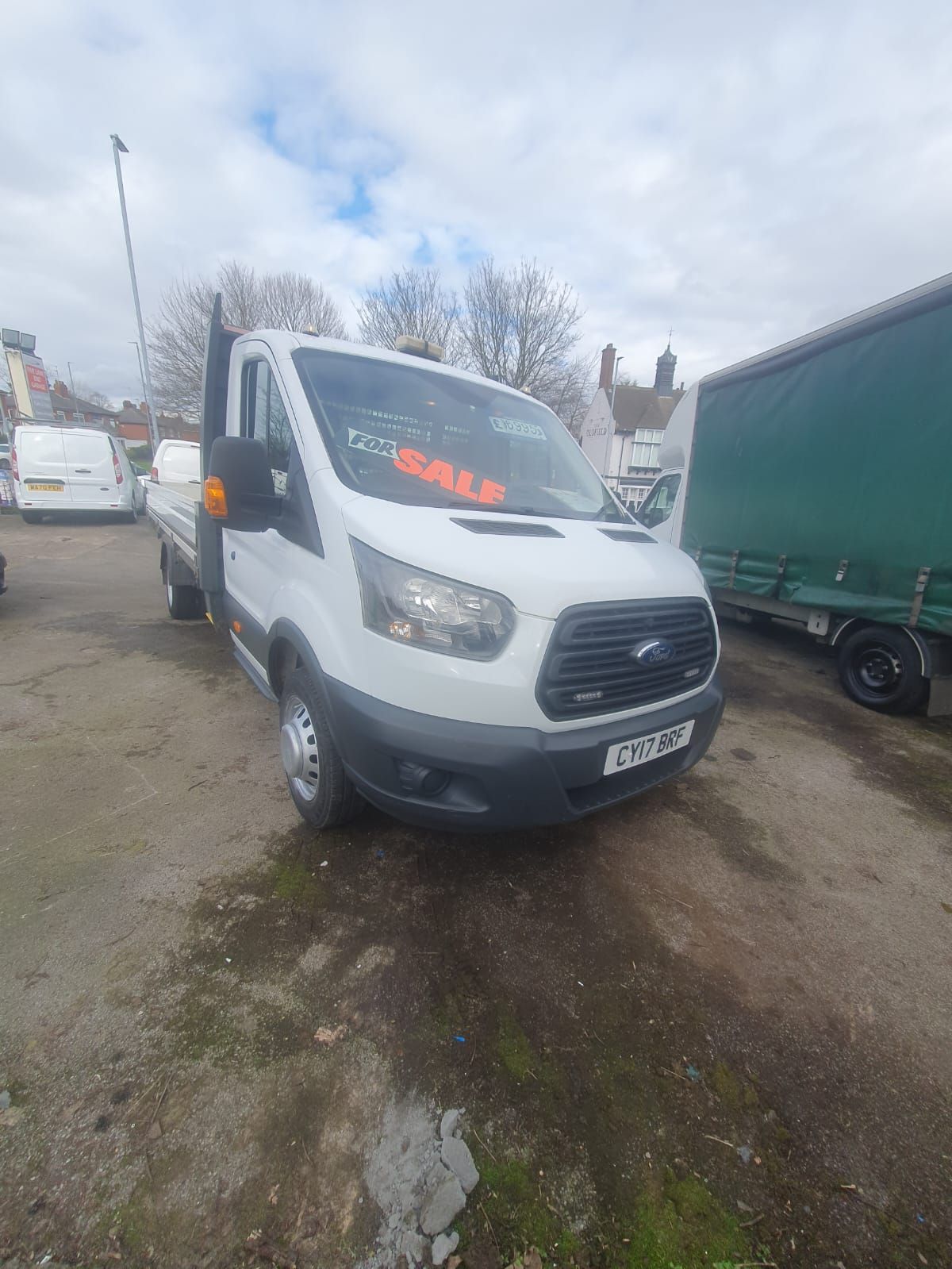 2017 FORD TRANSIT LWB DROPSIDE - Image 4